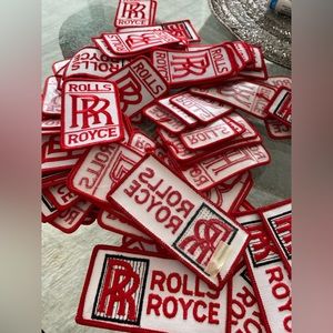 Rolls Royce Iron on Patches Bundle